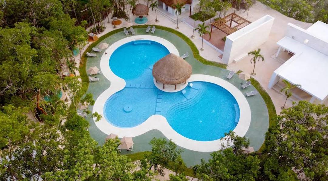 2-Bedroom Condo By The Jungle W/ Swimming Pool Puerto Morelos Exterior photo